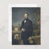 Otto von Bismarck, c.1850 Postkarte (Vorne/Hinten)