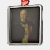 Otto von Bismarck, c.1890 Silbernes Ornament (Links)
