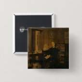 Otto von Bismarck in seiner Studie Button (Vorne & Hinten)