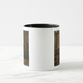 Otto von Bismarck in seiner Studie Tasse (Zentrum)