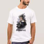 Otto von Bismarck Portrait Kunst T-Shirt (Vorderseite)