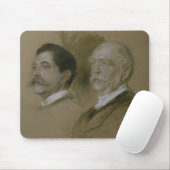 Otto von Bismarck und sein Sohn Herbert Mousepad (Mit Mouse)