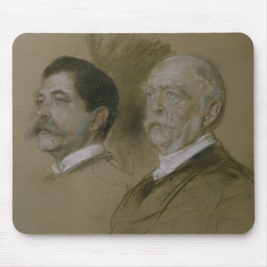 Otto von Bismarck und sein Sohn Herbert Mousepad (Vorne)