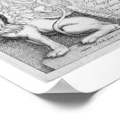 Otto von Guericke (1602-86) von "Portraits des Ho Poster (Ecke)