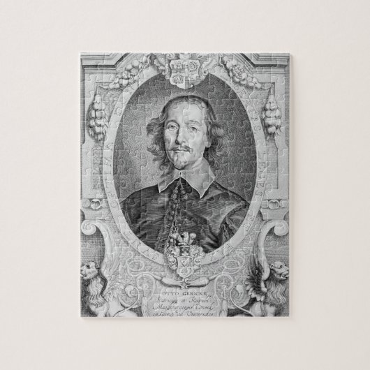 Otto von Guericke (1602-86) von 'Porträt-DES Ho Puzzle (Vertikal)