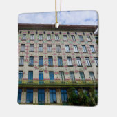 Otto Wagner, Linke Wienzeile 40 Keramik Ornament (Links)