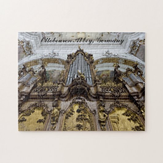 Ottobeuren Abtei-Pfeifenorgelpuzzlespiel Puzzle (Horizontal)