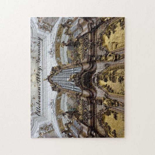 Ottobeuren Abtei-Pfeifenorgelpuzzlespiel Puzzle (Vertikal)