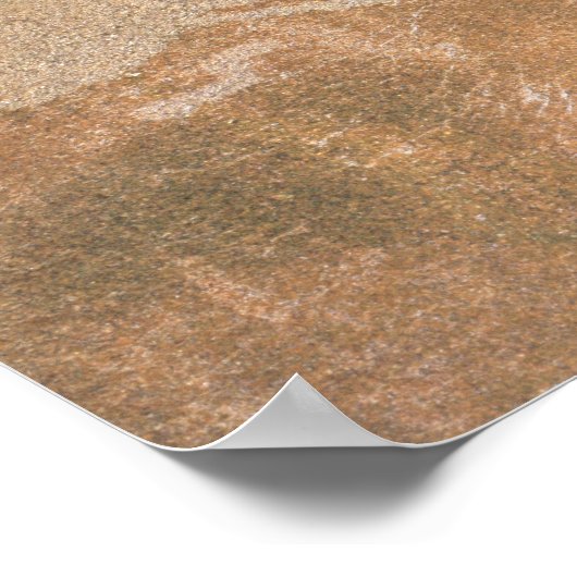 Ottoblyph mit gegossenen Figuren Poster (Ecke)