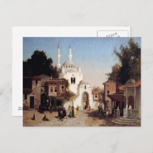 Ottoman Empire Postkarte (Vorne/Hinten)