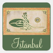 Ottoman sultan tughra Sticker (Vorderseite)