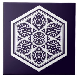 Ottoman Türkisch Weiß Geschirr Rosette Oriental Fliese