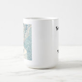 Ottomanische Zilfrau mit Tee - Weich blauer Fluss Kaffeetasse (Mittel)