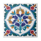 Ottomanischer Garten Keramik Fliese (Vorderseite)