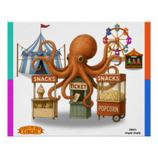 Ottos Snack Shack Poster