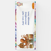 Ottos Zirkussnackstand Banner (Vertikal)