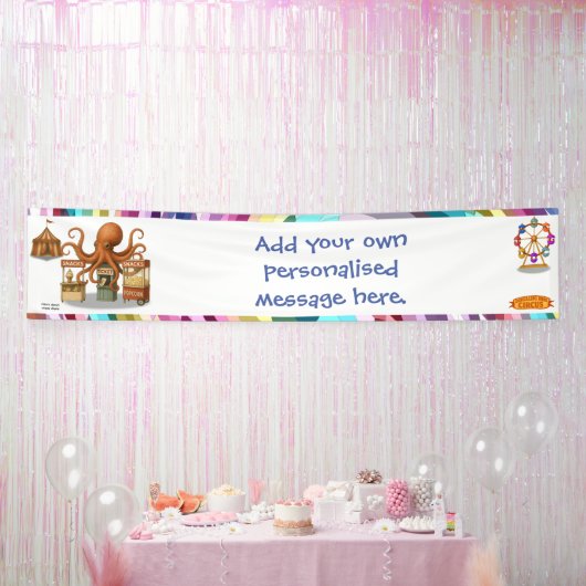 Ottos Zirkussnackstand Banner (Party)