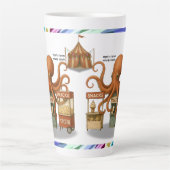 Ottos Zirkussnackstand Milchtasse (Vorderseite)