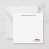 Ottos Zirkussnackstand Mitteilungskarte (Rückseite)