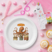 Ottos Zirkussnackstand Pappteller (Party)