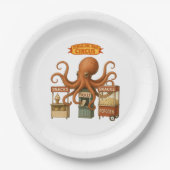 Ottos Zirkussnackstand Pappteller (Vorderseite)