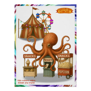 Ottos Zirkussnackstand Poster