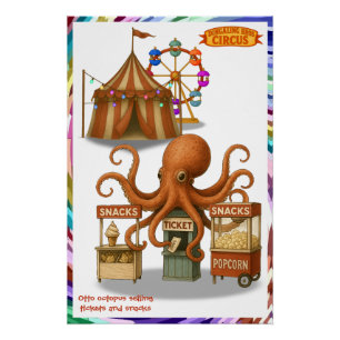 Ottos Zirkussnackstand Poster