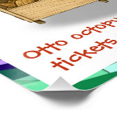 Ottos Zirkussnackstand Poster (Ecke)
