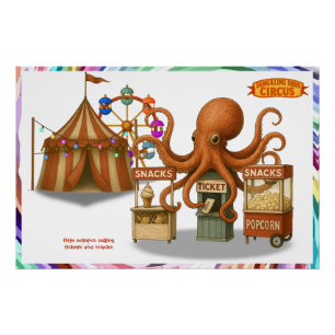 Ottos Zirkussnackstand Poster