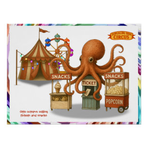 Ottos Zirkussnackstand Poster
