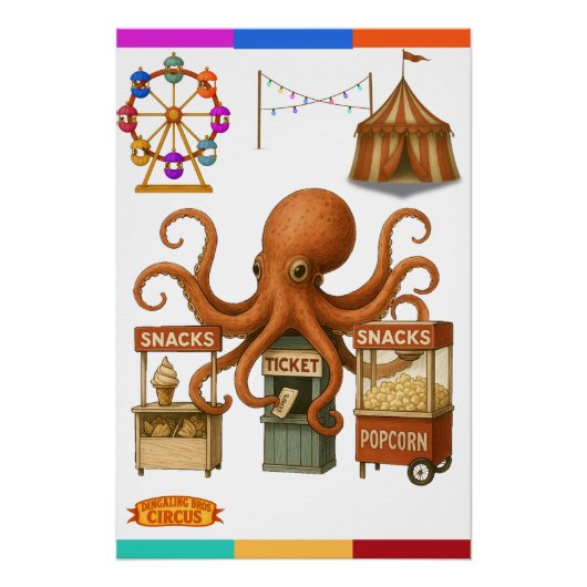Ottos Zirkussnackstand Poster (Vorderseite)