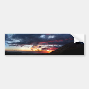Ottoway Lake Sunset - Yosemite - Sierra Nevada Autoaufkleber