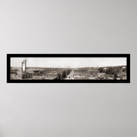 Ottumwa, IA-Foto 1907 Poster (Vorne)