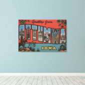 Ottumwa, IowaLarge Letter ScenesOttumwa, IA Leinwanddruck (Insitu (Holzboden))