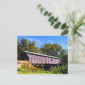 Otway Covered Bridge Postcard Postkarte (Stehend Vorderseite)