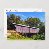 Otway Covered Bridge Postcard Postkarte (Vorne/Hinten)