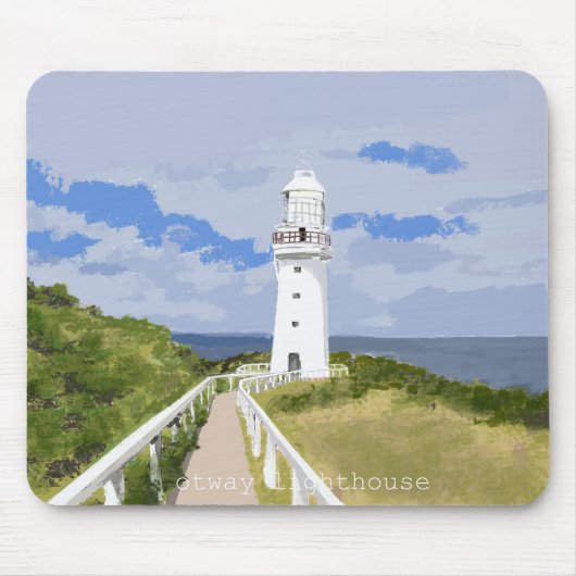 Otway Lighthouse Mouse Pad Mousepad (Vorne)