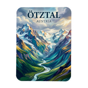 Ötztal Österreich Magnet