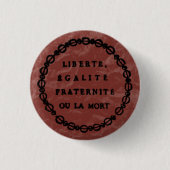ou-La mort Button (Vorderseite)