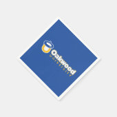 OU-Logo Serviette (Ecke)