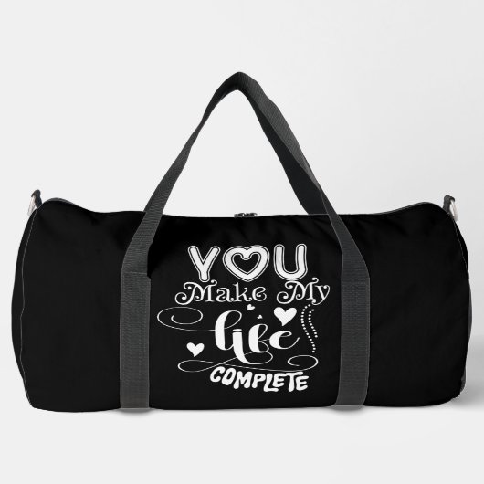 ou Make My Life Complete Duffle Bag (Vorderseite)