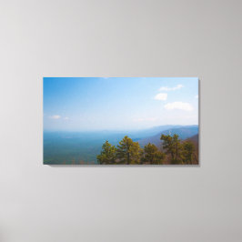 Ouachita Berge und Talimena Drive, ok Leinwanddruck