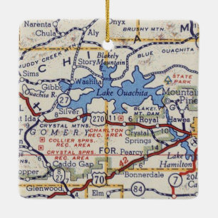 Ouachita-See Keramikornament