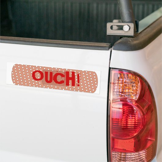 Ouch Bandaid Autoaufkleber (Auf Lkw)