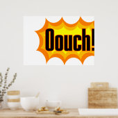Ouch! Poster (Küche)