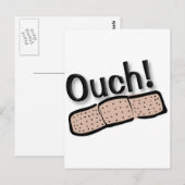 Ouch Postkarte (Vorne/Hinten)