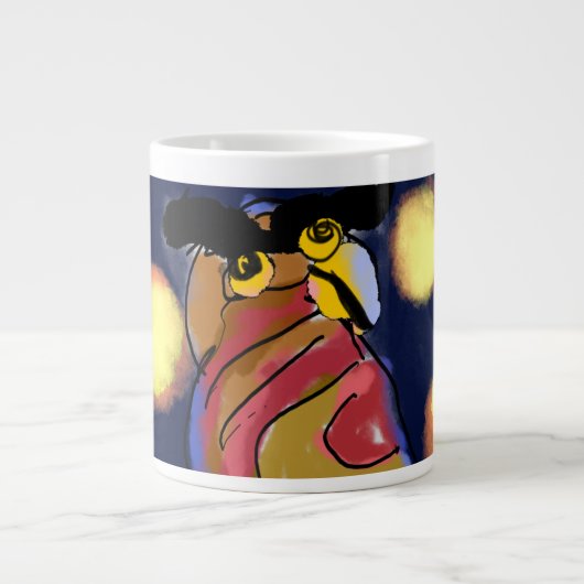 Ouchsnacht Jumbo-Tasse (Vorderseite)