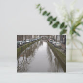 Oude Delft, Delft Postkarte (Stehend Vorderseite)