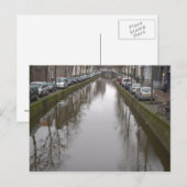 Oude Delft, Delft Postkarte (Vorne/Hinten)