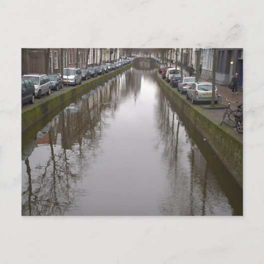 Oude Delft, Delft Postkarte (Vorderseite)